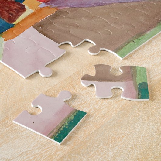 Arden am Thunersee | August Macke Puzzle (Seite)