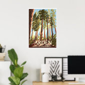 Arden Forest Poster (Heimbüro)