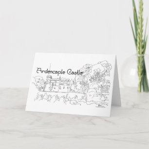 Ardencaple Castle Highlands Schottland Karte