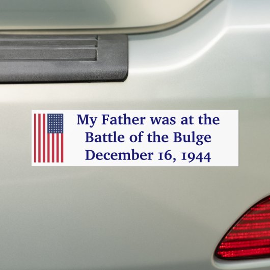 Ardennenoffensive Autoaufkleber (Auf Auto)
