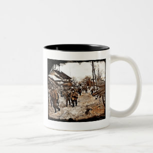 Ardennenoffensive überholt zweifarbige tasse