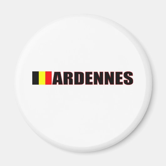 Ardennes, Belgien Magnet (Vorne)