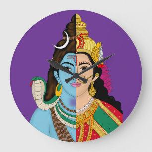 Ardhanarishwara Wanduhr
