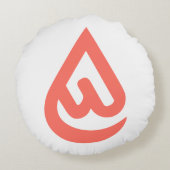 Ardhon designs that let you express yourself rundes kissen (Rückseite)