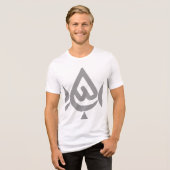 Ardhon designs that let you express yourself Tri-Blend shirt (Vorderseite voll)