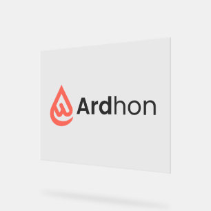 Ardhon Marken-Merch - trag deinen Stil, auf deine Acrylschild