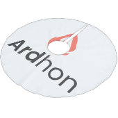 Ardhon - trag deinen Stil, deinen Weg Polyester Weihnachtsbaumdecke (Schrägansicht)