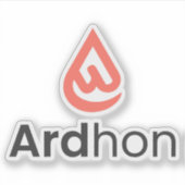 Ardhon - wear your style, your way aufkleber (Vorderseite)
