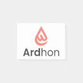 Ardhon - wear your style, your way post-it klebezettel (Vorderseite)