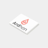 Ardhon - wear your style, your way post-it klebezettel (angewinkelt)