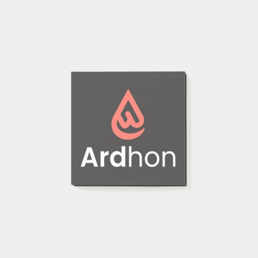 Ardhon - wear your style, your way post-it klebezettel (Vorderseite)