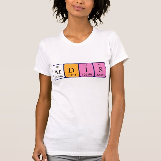 Ardis Periodenname Shirt (Vorderseite)
