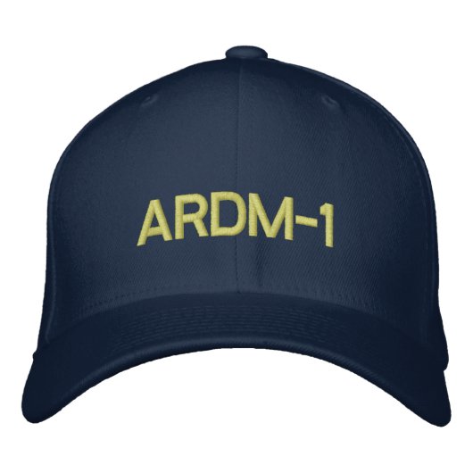 ARDM-1-Hat Bestickte Kappe (Vorderseite)