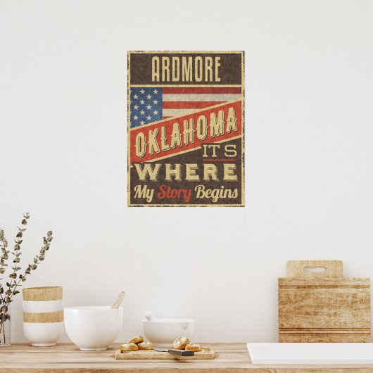 Ardmore Oklahoma Poster (Küche)