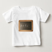 Ardoise 04 - Mathematical Lessons Baby T-shirt (Vorderseite)