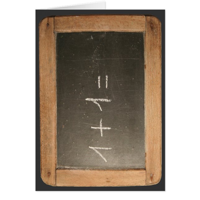 Ardoise 04 Mathematische Lehren (Vorne)