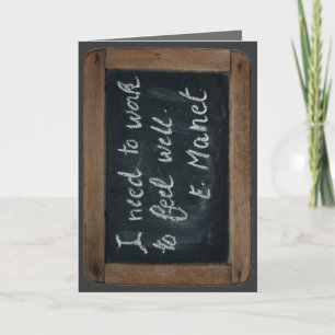 Ardoise 07 - Manet's Quote - Karte