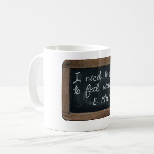 Ardoise 07 Manets Quote-Tasse Kaffeetasse (Vorderseite Links)
