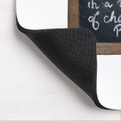 Ardoise 08 Cezannes Zitat White Mousepad (Ecke)