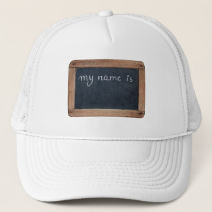 Ardoise - Mein Name ist... Personalizable Hat Truckerkappe
