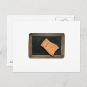 Ardoise Passer l'éponge Vinatge School Slate post Postkarte (Vorne/Hinten)