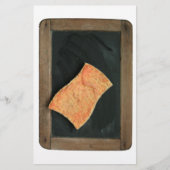 Ardoise Passer l'éponge Vinatge School Slate S Briefpapier (Vorderseite)