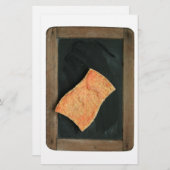 Ardoise Passer l'éponge Vinatge School Slate S Briefpapier (Vorne/Hinten)