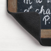 Ardoise Rustic School Slate Cezannes Zitat MouseP Mousepad (Ecke)