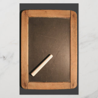 Ardoise Vintag School Slate with chalk Geschirr Briefpapier