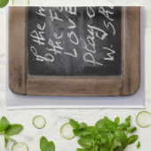 Ardoise - W. Shakespeares Zitat - Geschirrtuch (Gefaltet)