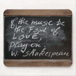 Ardoise - W. Shakespeares Zitat - Mousepad