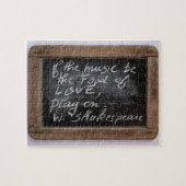 Ardoise - W; Shakespeares Zitat - Puzzle (Horizontal)