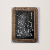 Ardoise - W; Shakespeares Zitat - Puzzle (Vertikal)