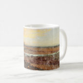 Ardrossan Beach Sunset Watercolour Kaffeetasse (VorderseiteRechts)