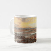 Ardrossan Beach Sunset Watercolour Kaffeetasse (Vorderseite Links)