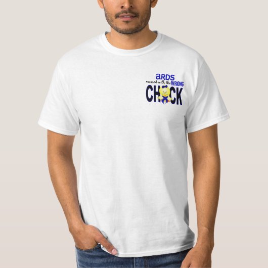 ARDS verwirrt mit falschem Küken T-Shirt (Vorderseite)