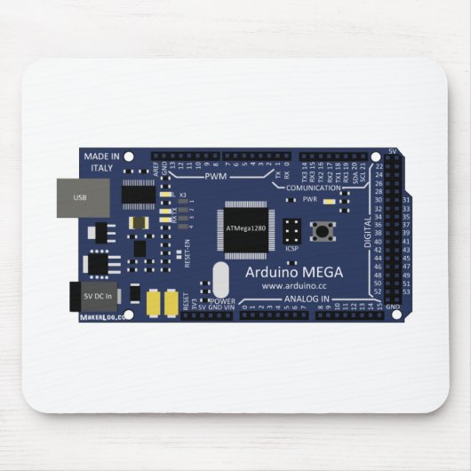 Arduino Mega- Mousepad (Vorne)