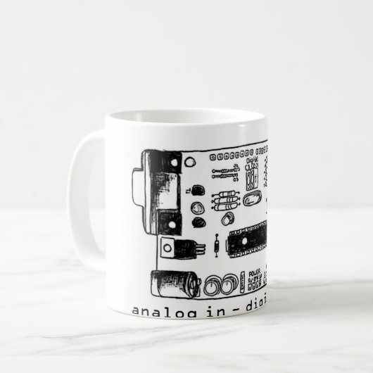 Arduino mit meinem Kaffee Kaffeetasse (Vorderseite Links)