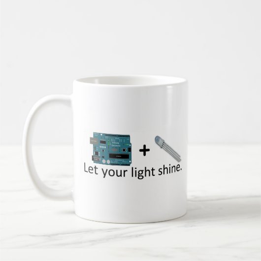 Arduino + RGB LED = Inspiration Kaffeetasse (Links)
