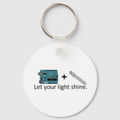 Arduino + RGB LED = Inspiration Schlüsselanhänger (Vorderseite)