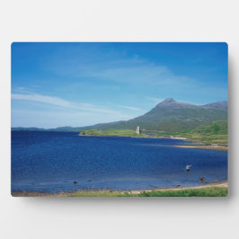 Ardvreck Castle Scotland Fotoplatte
