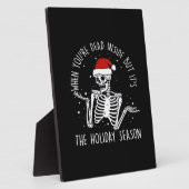 Are Holiday Season Skeleton Fotoplatte (Seite)