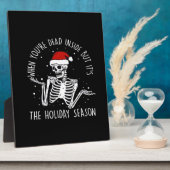 Are Holiday Season Skeleton Fotoplatte (Seite)