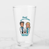 Are you a surgeon? Because you just stole my heart Glas (Vorderseite)