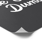 Are You Dumb Funny Quotes Sayings Sarcasm Sarcasti Poster (Ecke)