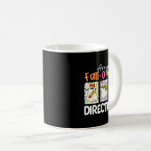 Are You Fall-o-ween Directions Cute Ghost Teacher Kaffeetasse (VorderseiteRechts)