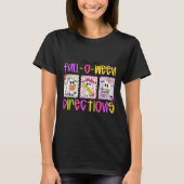 Are You Fall-o-ween Directions Funny Teacher Hallo T-Shirt (Vorderseite)