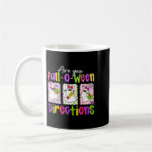 Are You Fall-o-ween Directions Soky Cute Ghost Tea Kaffeetasse (Links)
