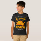 Are You Fall-o-ween Jesus Christian Pumpkin Hallow T-Shirt (Vorne ganz)