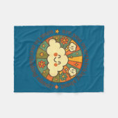 Are You Overthinking About What I'm Overthinking A Fleecedecke (Vorderseite (Horizontal))